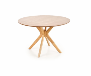 Stůl Nicolas, dub, 120 cm x 120 cm x 77 cm