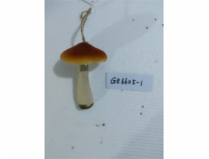 Vánoční hračka na stromeček Vánoční houba, 13 cm