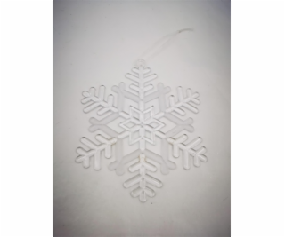 Vánoční hračka na stromeček Vánoční vločka s motivem váno...