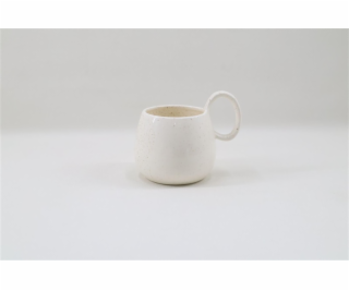 Hrnek Glamour, bílý, 0,470 l