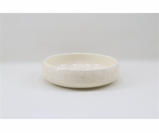 Dezertní talíř Glamour, O 19,5 cm, bílý