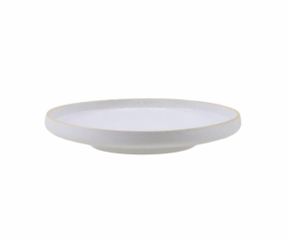Jídelní talíř Šedý písek, O 26,7 cm, bílý