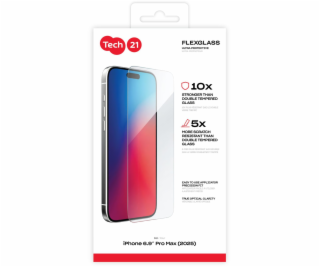 Tech21 FlexGlass?Ultra Clear for iPhone 17 Pro Max Clear