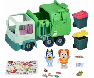 Tm Toys Sada modrého popelářského vozu
