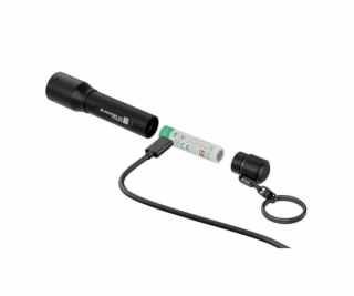 Ledlenser P3R Černá Klíčenka s baterkou LED