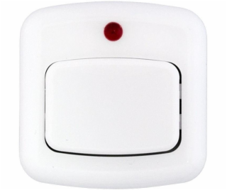 Zvonkové tlačítko Svetopribor, bílé