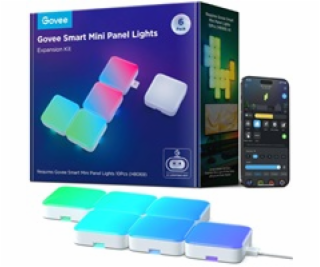 Govee Smart mini RGBIC panely - rozšíření 6ks