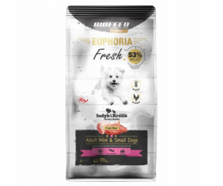 BIOFEED Euphoria Fresh Adult Turkey with rabbit XS/S - su...