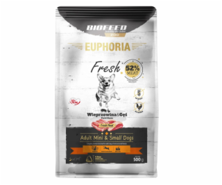 BIOFEED Euphoria Fresh Adult Pork and goose XS/S - suché ...