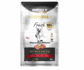 BIOFEED Euphoria Fresh Adult Pork and beef XS/S - suché k...