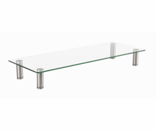 GEMBIRD SKLENĚNÝ STOJAN NA MONITOR STŘEDNÍ