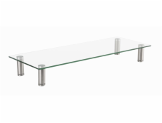 GEMBIRD SKLENĚNÝ STOJAN NA MONITOR STŘEDNÍ