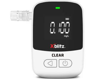 XBLITZ ELECTROCHEMICAL BREATHALYZER CLEAR