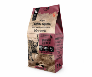 WIEJSKA ZAGRODA Hovězí maso s divočákem L - suché krmivo ...