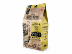 WIEJSKA ZAGRODA Krůta s husou M - suché krmivo pro psy - 2kg