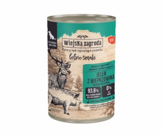 WIEJSKA ZAGRODA Lesní příchutě Zvěřina s vepřovým masem -...