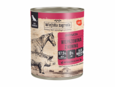 WIEJSKA ZAGRODA Vepřové maso s koněm - Vlhké Krmivo pro psy - 800g