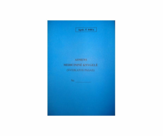 Osobní lékařská kniha, A5, 12 stran
