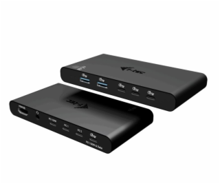 i-tec KVM dokovací stanice pro dva hositele, 4K HDMI, 3x ...