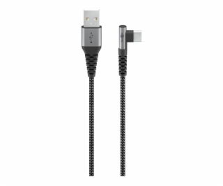 Kabel GOOBAY 64655 USB/USB-C 0,5m Space Grey/Silver