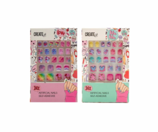 Sada na zdobení nehtů pro děti Create It 17-84534