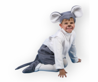 Dětský karnevalový kostým myška KPL-393 128 cm