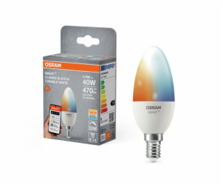 Chytrá LED lampa SMART WIFI, B40, 4,9W, E14, 470lm, TW