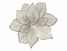 PROSTÍŘENÍ KVĚTINA 152721D ZLATÁ D44CM