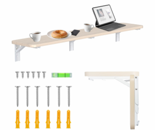 Maclean Skládací police 100x20cm MC-129 WD