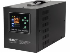 Zdroj záložní KEMOT PROsinus-1500-LFP4 12V 230V 1500VA 1050W Black URZ3427-12-LFP4