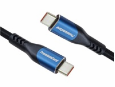 PremiumCord USB-C kabel, 2m/5A/100W/20Gbits