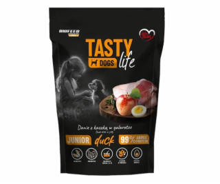 BIOFEED Tasty Dog Life Kachní 90 %, 500g sáček