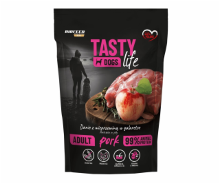 BIOFEED Tasty Dog Life Vepřové 90 %, 500g sáček