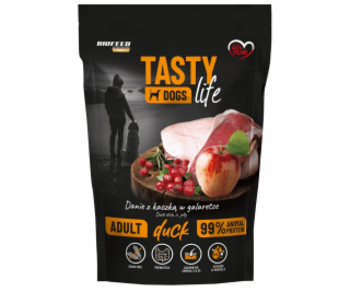 BIOFEED Chutné Dog Life Kachna 90% Kapsička 500g