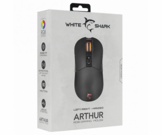 WHITE SHARK Gaming mouse ARTHUR, 9D, 10 000 dpi, black