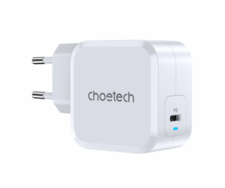 PD8007 USB-C PD45W nabíječka Choetech EU (bílá)