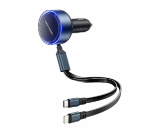 Vention FFOB0 USB-C car charger + USB-C/Lightning 30W cable