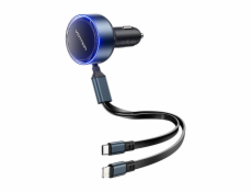 Vention FFOB0 USB-C car charger + USB-C/Lightning 30W cable