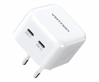 Vention FBPW0-EU USB(C+C) GaN (35W/35W) mains charger (wh...