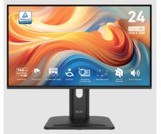 MSI Pro/MP245PG E14/23,8 /IPS/FHD/144Hz/1ms/Černá/2R