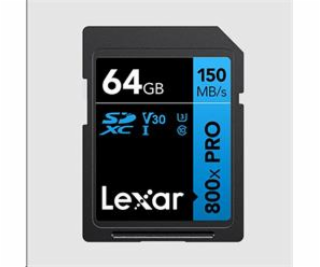 Lexar paměťová karta SD 64GB High-Performance 800x PRO (B...
