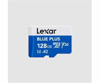 Lexar paměťová karta microSD 128GB BLUE PLUS microSDXC UH...