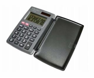 Vector Kapesní kalkulačka s krytem KAV CH-862D, šedá