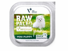 RAW PALEO Pâte Mini Puppy Duck - vlhké krmivo pro psy - 150g