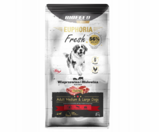 BIOFEED Euphoria Fresh Adult Medium & Large Pork with bee...