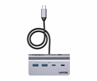 UNITEK HUB USB-C HLINÍKOVÝ 2X USBA 2X USB-C 5GBPS