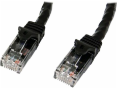 1m Black Snagless Cat6 UTP Patch Cable
