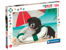 Clementoni - Puzzle 104 Slunná pláž