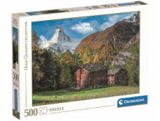 Clementoni - Puzzle 500 Nádherný Matterhorn