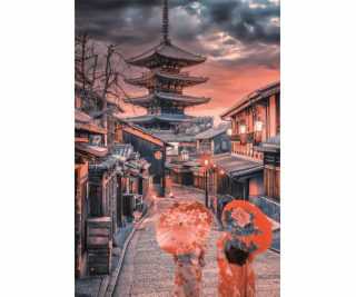 Clementoni - Puzzle 500 Večer v Kjótu